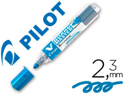 Marcador pilot v board master para quadro branco azul tinta liquida traco 2,3mm , Pilot , 47183 , 4902505355783